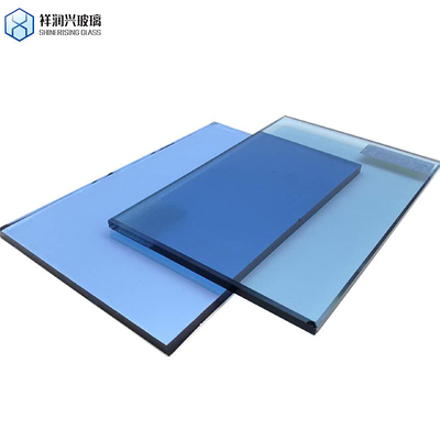 Struttura solida vetro temperato finestra edilizia facciata decorazione tinte vetro isolato