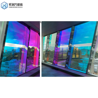 Colore solido 2mm-19mm foglio colorato Custom laminato Temperato trasparente galleggiante vetro da costruzione