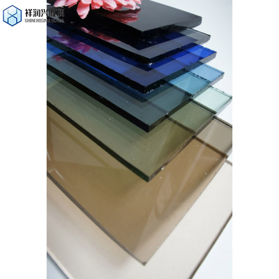 Vetro colorato marrone personalizzato da 5 mm rende i tuoi vetri colorati decorativi spiccano