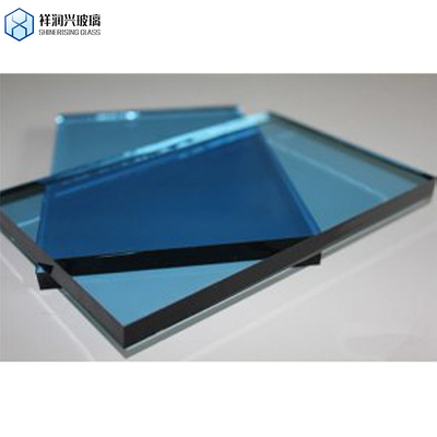 4.6 mm Blu chiaro grigio scuro nero vetro colorato porta di vetro per la costruzione