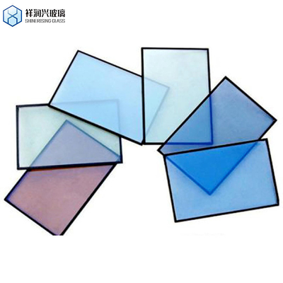 4.6 mm Blu chiaro grigio scuro nero vetro colorato porta di vetro per la costruzione
