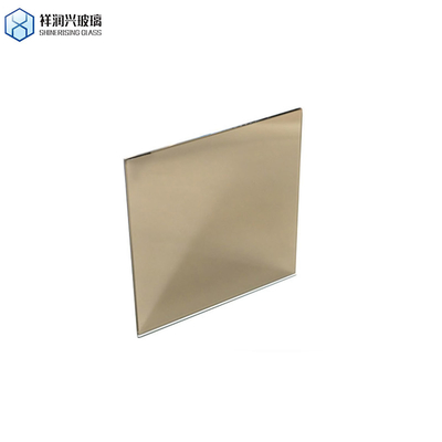 Richiesta personalizzata 4mm trasparente / colorato oro riflettente specchio bidirezionale personalizzazione
