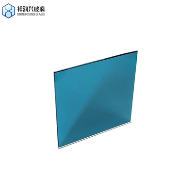 1.8-6mm Spiegato in vetro in lamiera blu argento di colore chiaro per rame Fre Spessore classificato