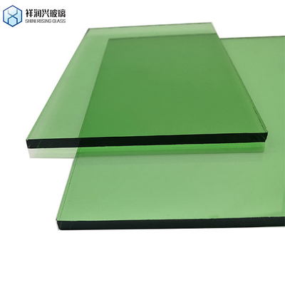 Edificio per uffici piatto 4mm 5mm 6mm 8mm Bronzo Verde Blu Grigio Vetro galleggiante Colore Vetro riflettente Tintato Temperato Vetro stratificato