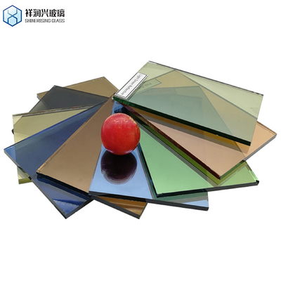 Vetro temperato di sicurezza colorato grigio colorato 4mm 5mm 6mm 8mm 10mm per mobili