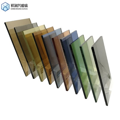Vetro temperato di sicurezza colorato grigio colorato 4mm 5mm 6mm 8mm 10mm per mobili