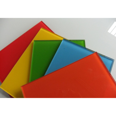 Vetro di rivestimento colorato laminato dicroico decorativo fornitori di vetro per colore solido