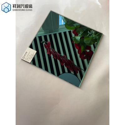 Flat Polished Edge 1mm-6mm Tinted Colored Silver Aluminum Glass Mirror Personalizzazione