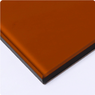 Arte edilizia vetro bianco dichroico personalizzato vetro laminato con rivestimento a gradiente temperato