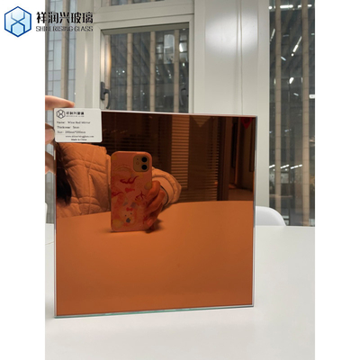 Prodotto principale Specchio di vetro galleggiante colorato per arredamento domestico moderno e elegante