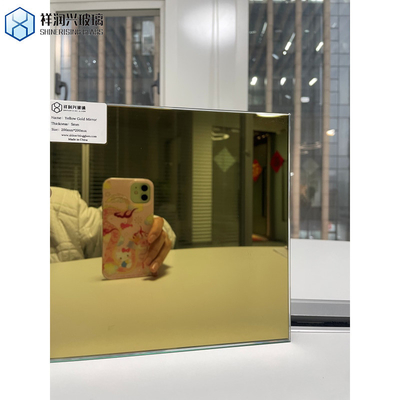 Prodotto principale Specchio colorato in vetro a disegno Mobile per la casa intelligente Specchio per il bagno a LED