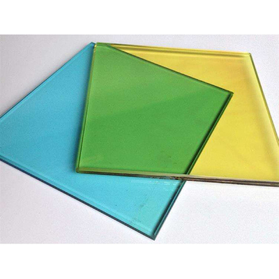 Vetro con rivestimento temperato a basso contenuto di ferro, piatto e riflettente per la decorazione