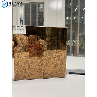 Disegno vintage rettangolare da 3 mm a 5 mm Specchio decorativo antico per la casa o l'ufficio