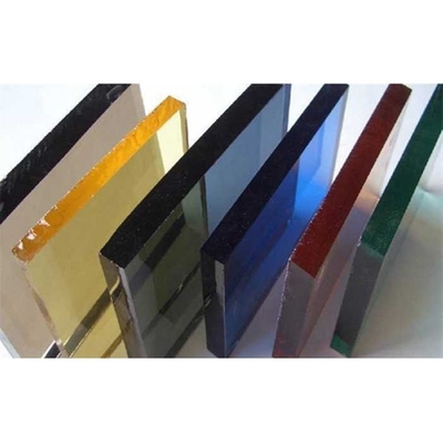 Vetro galleggiante colorato riflettente trasparente