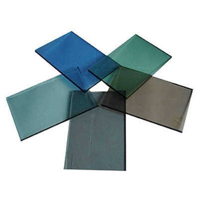 5 mm vetro grigio colorato fumo vetro grigio temperato per la costruzione con standard GB15763.2-2005