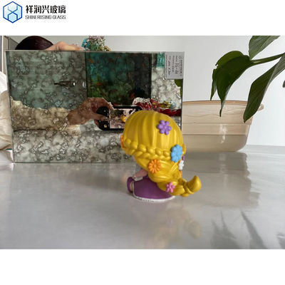 4mm 5mm Silver Decorative Wall Mirror Float Glass per edifici di design antico moderno