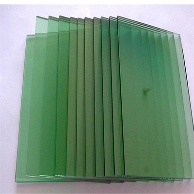 Vetro colorato 5mm 6mm 8mm riflettente blu verde tintato vetro temperato