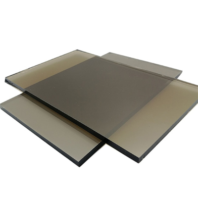 Vetro temperato riflettente a colori chiari 3mm 4mm 5mm 6mm 8mm per finestre e pareti divisorie del bagno