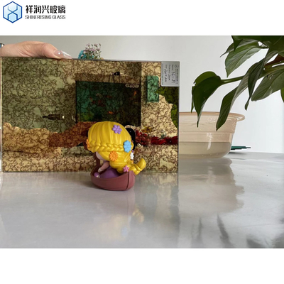 Specchio antico in stile europeo personalizzato per decorazioni d'interni di lusso