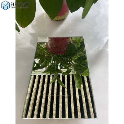 Specchio decorativo per il bagno Antico Defogger d' argento Sensore tattile Specchio di vetro LED