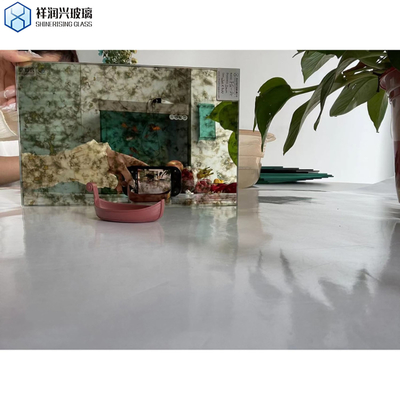 Prodotto principale Vetro laminato/isolato/pattone 4 mm 5 mm Antico Specchio Mural