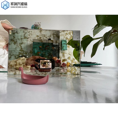 Prodotto principale Vetro laminato/isolato/pattone 4 mm 5 mm Antico Specchio Mural
