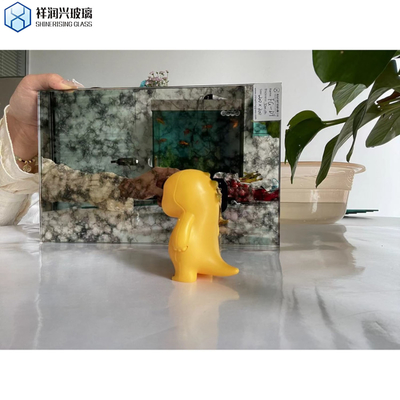 Richiesta personalizzata di vetro per specchietti da parete decorativi con bordo lucidato piatto