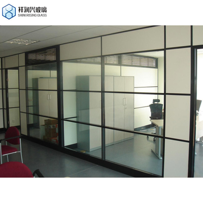 Qingdao Building Glass Flat Tempered Double Glazing Glass Wall per pannelli di serra