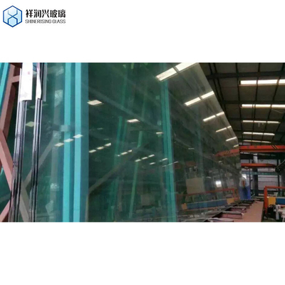 Qingdao Building Glass Flat Tempered Double Glazing Glass Wall per pannelli di serra