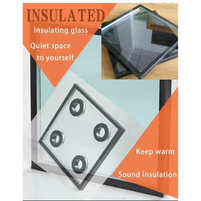 Qingdao Solid Structure Glass Acoustic Insulating Glass Unit 5 9A 5mm Finestra a doppio vetro