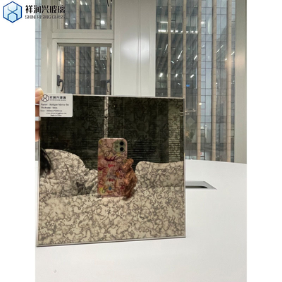 Flat Polished Edge Work Vetro specchio antico in dimensioni personalizzabili per uso decorativo