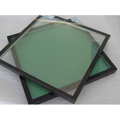 Porta divisoria per edifici commerciali Tempered Low-E Double Glazing Glass isolante con persiane incorporate