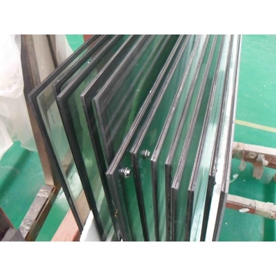 Porta divisoria per edifici commerciali Tempered Low-E Double Glazing Glass isolante con persiane incorporate