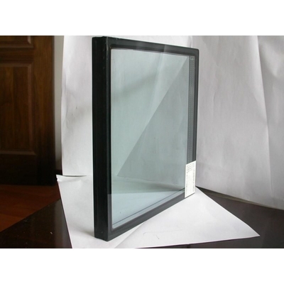 Flat Qingdao Tempered Coated Double Glazing Glass Isolato con persiane all'interno per finestra Triple Glass Isolated Wall