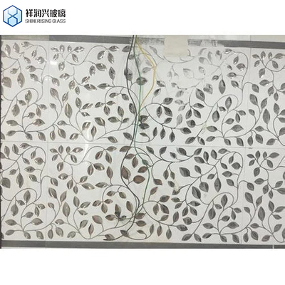 Architettura Art in vetro profondamente inciso Basketwoven Fused Cast Glass Fusing Art Glass 5