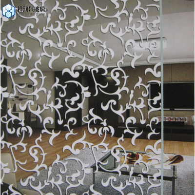 Flatness Articolo conforme Toughened Safety Privacy Pattern Glass per la casa e l'hotel
