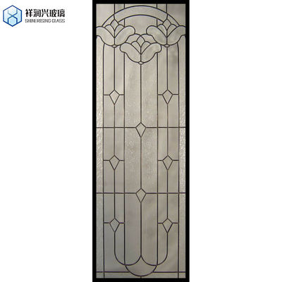 Vetro super-temperato vetro fuso 6mm 8mm 10mm vetro a fiocco vetro a figura