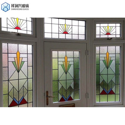 Vetro super-temperato vetro fuso 6mm 8mm 10mm vetro a fiocco vetro a figura