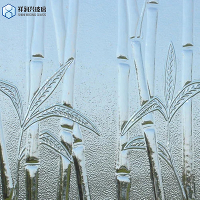 Moru Wave Fluted Art Glass in vetro colorato decorativo trasparente trasparente