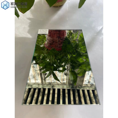 Rectangle Antico Specchio vetro per parete bagno ISO certificato e design alla moda