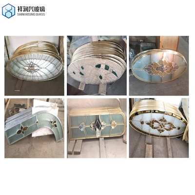 3mm-6mm CE Certificato Clear Moru e Extra Clear Moru Pattern Glass Fluted Pattern Glass