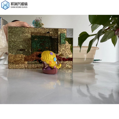 Richiesta personalizzata Disegno murario decorativo del soggiorno con piastrelle murali antiche