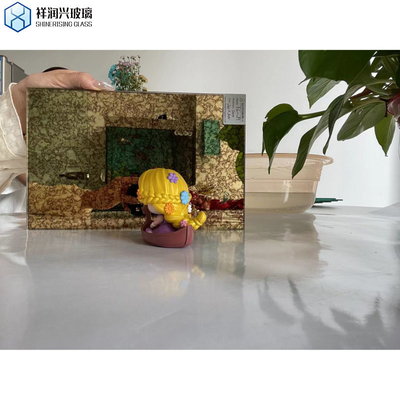 Specchio decorativo d'arte vintage a lunghezza intera con bordo lucidato piatto e certificato ISO
