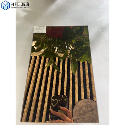 Flat Polished Edge Work Antico Specchio vetro per cucina decorativa