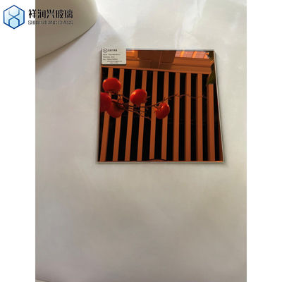 Specchio a muro senza cornice rettangolare in viola rosa bronzo oro colore ideale per la decorazione domestica