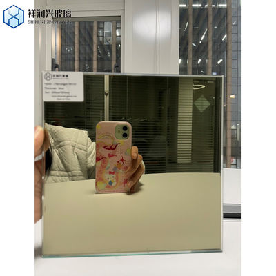 Specchio a muro senza cornice rettangolare in viola rosa bronzo oro colore ideale per la decorazione domestica