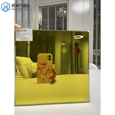 Specchio Rosa Bronzo Oro Colore Specchio Decorativo Vetro Galleggiante Vetro Moderno Specchio murale 1830*2440/2140*3300/2440*3660