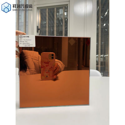 Fogli di vetro per specchi a colori per pareti decorative con approvato CE e personalizzato