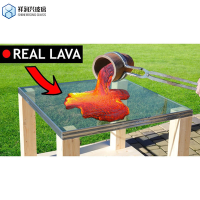 4mm 5mm Microcristalline Ceramica vetro resistente al calore per porta del camino a prezzi accessibili