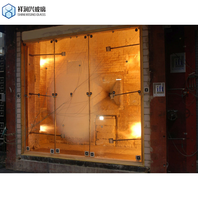 Porta del camino incendio classificato trasparente nero 4 mm lamiera di vetro in ceramica con certificato CE